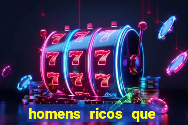 homens ricos que querem bancar telegram